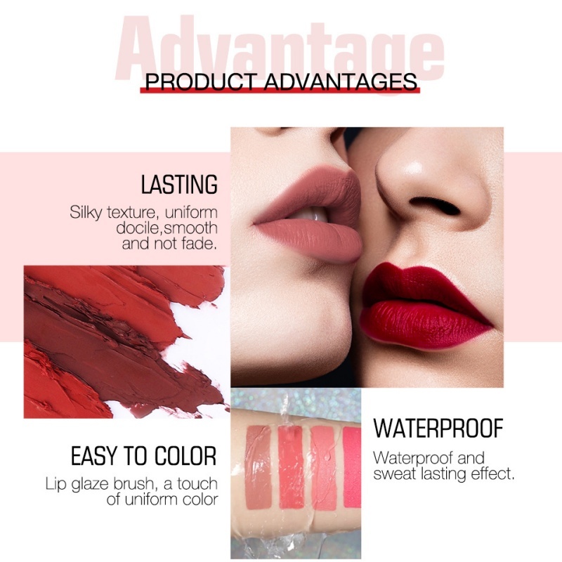 Double-Ended Matte Lip Gloss/ Lipstick, Two-In-One Velvety Gradient Lipstick | OEM Manufacturer & Supplier,Double-Ended Matte Lip Gloss/ Lipstick, Two-In-One Velvety Gradient Lipstick | OEM Manufacturer & Supplier 