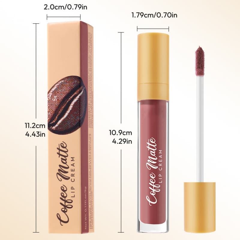 Coffee Matte, Velvet Finish, Moisturizing, Non-transferable Lip Gloss OEM Manufacturer & Supplier,Coffee Matte, Velvet Finish, Moisturizing, Non-transferable Lip Gloss OEM Manufacturer & Supplier 