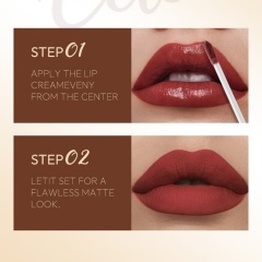 Coffee Matte, Velvet Finish, Moisturizing, Non-transferable Lip Gloss OEM Manufacturer & Supplier,Coffee Matte, Velvet Finish, Moisturizing, Non-transferable Lip Gloss OEM Manufacturer & Supplier 