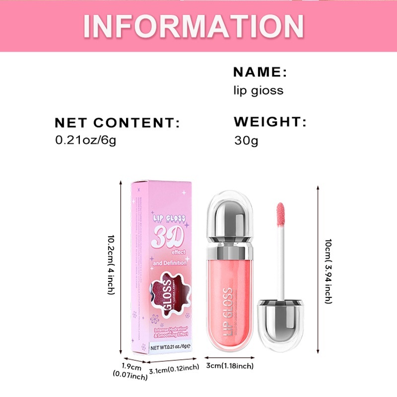 Mirror-Finish Pearlescent Lip Gloss, Shimmering Lip Tint, Long-Lasting Liquid Lipstick & Lip Oil,Mirror-Finish Pearlescent Lip Gloss, Shimmering Lip Tint, Long-Lasting Liquid Lipstick & Lip Oil 