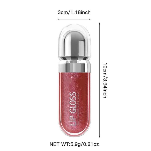 Mirror-Finish Pearlescent Lip Gloss, Shimmering Lip Tint, Long-Lasting Liquid Lipstick & Lip Oil,Mirror-Finish Pearlescent Lip Gloss, Shimmering Lip Tint, Long-Lasting Liquid Lipstick & Lip Oil 