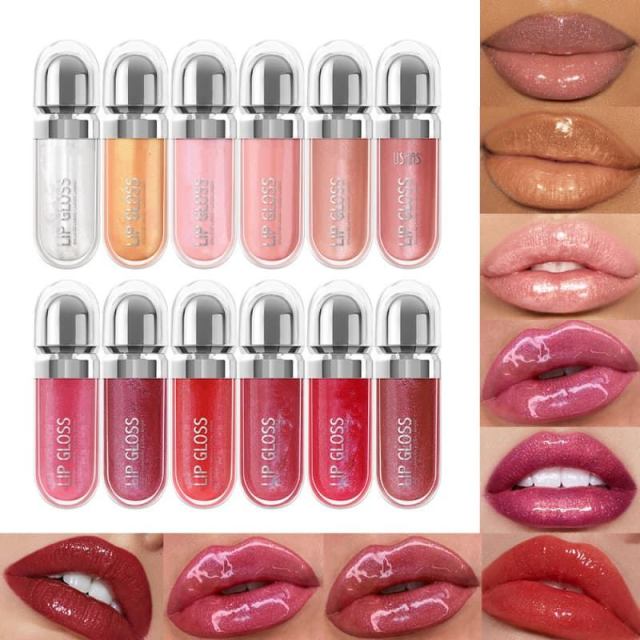 Mirror-Finish Pearlescent Lip Gloss, Shimmering Lip Tint, Long-Lasting Liquid Lipstick & Lip Oil,Mirror-Finish Pearlescent Lip Gloss, Shimmering Lip Tint, Long-Lasting Liquid Lipstick & Lip Oil 