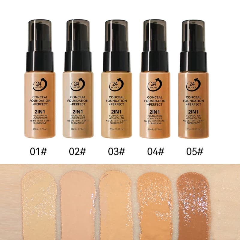 Long-Lasting, Non-Transferable, Waterproof, Oil-Controlling Concealer & Foundation,Long-Lasting, Non-Transferable, Waterproof, Oil-Controlling Concealer & Foundation 