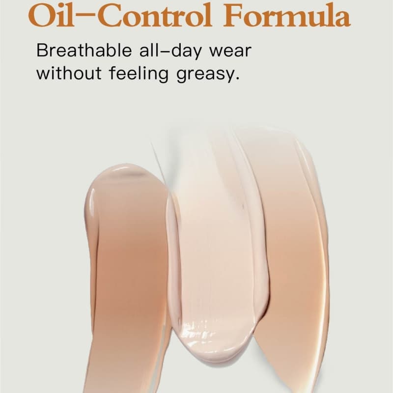 Long-Lasting, Non-Transferable, Waterproof, Oil-Controlling Concealer & Foundation,Long-Lasting, Non-Transferable, Waterproof, Oil-Controlling Concealer & Foundation 