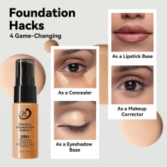 Long-Lasting, Non-Transferable, Waterproof, Oil-Controlling Concealer & Foundation,Long-Lasting, Non-Transferable, Waterproof, Oil-Controlling Concealer & Foundation 