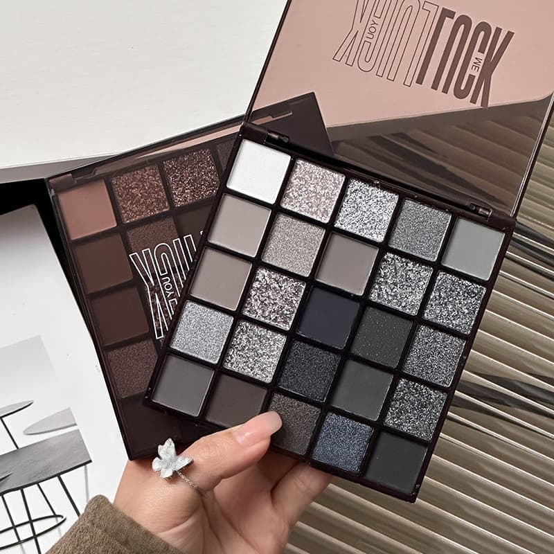Black Swan 25 Eyeshadow Palette - Dark Glitter Chocolate Eyeshadow Palette OEM Manufacturer & Supplier,Black Swan 25 Eyeshadow Palette - Dark  Chocolate Eyeshadow Palette OEM Manufacturer & Supplier 