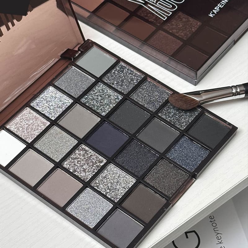 Black Swan 25 Eyeshadow Palette - Dark Glitter Chocolate Eyeshadow Palette OEM Manufacturer & Supplier,Black Swan 25 Eyeshadow Palette - Dark  Chocolate Eyeshadow Palette OEM Manufacturer & Supplier 