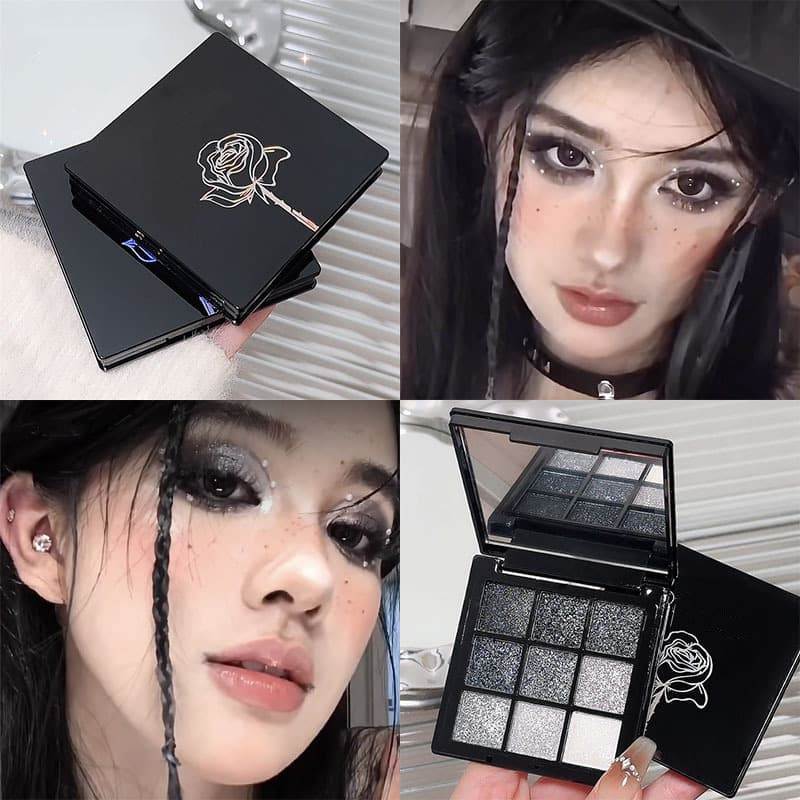 Black Rose 9-Color Black Jasmine Dark Dark Eyeshadow Palette OEM Manufacturer & Supplier,Black Rose 9-Color Black Jasmine Dark Dark Eyeshadow Palette OEM Manufacturer & Supplier 
