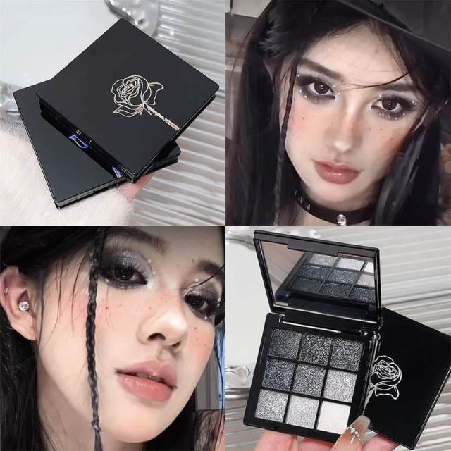 Black Rose 9-Color Black Jasmine Dark Dark Eyeshadow Palette OEM Manufacturer & Supplier,Black Rose 9-Color Black Jasmine Dark Dark Eyeshadow Palette OEM Manufacturer & Supplier 