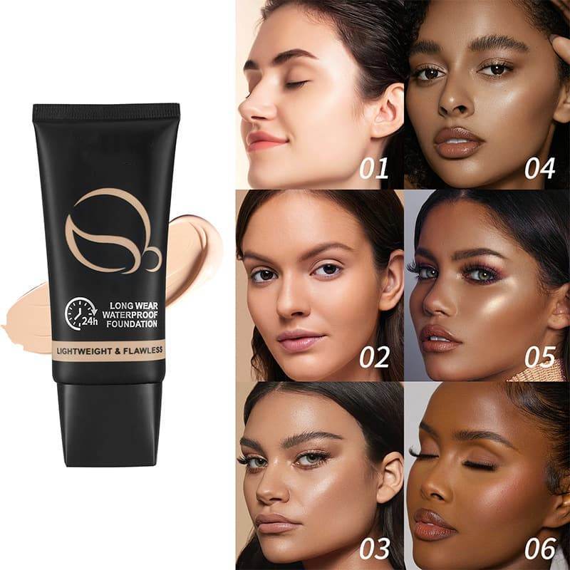 Waterproof Makeup Foundation, Concealer, Nude Skin Primer, Foundation For Yellow & Dark Skin Tones,Waterproof Makeup Foundation, Concealer, Nude Skin Primer, Foundation For Yellow & Dark Skin Tones 