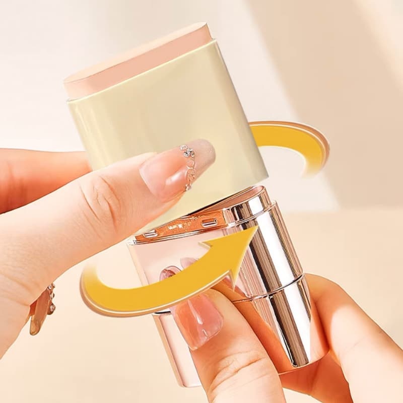 Dual-Ended Foundation Stick, Blush Stick, Foundation Brush, Concealer, Contour Cream, Sun Stick,Dual-Ended Foundation Stick, Blush Stick, Foundation Brush, Concealer, Contour Cream, Sun Stick 