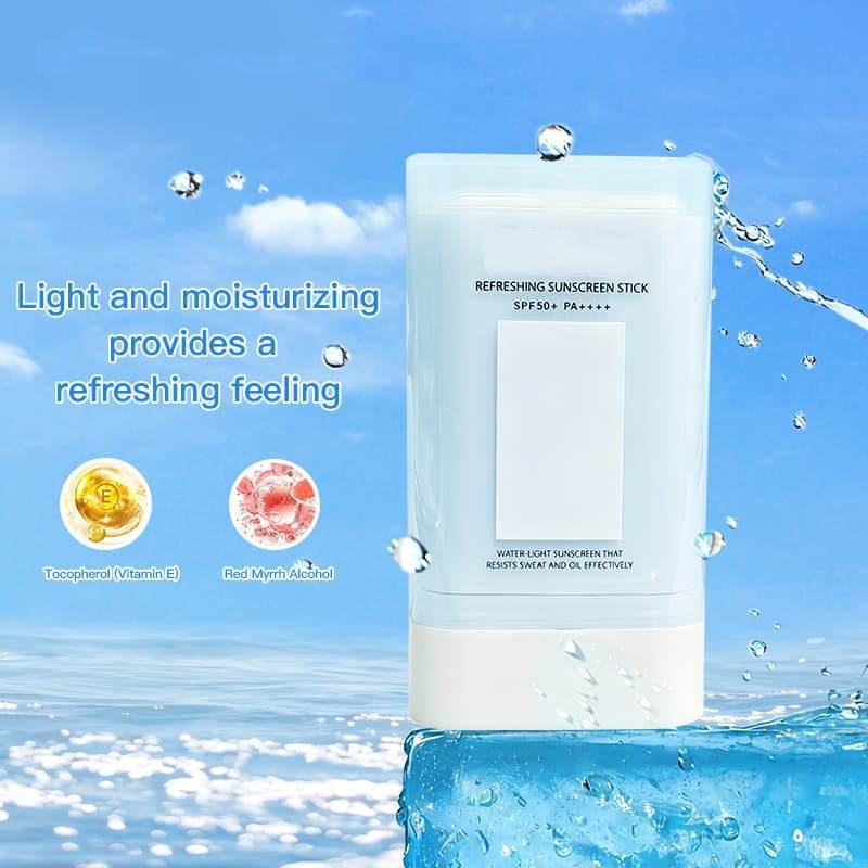 Refreshing Sunscreen Stick, UV Isolation Protection, Lightweight Cool Sensation, Anti-Tanning Solid Sunscreen Balm, SPF50+,Refreshing Sunscreen Stick, UV Isolation Protection, Lightweight Cool Sensation, Anti-Tanning Solid Sunscreen Balm, SPF50+ 