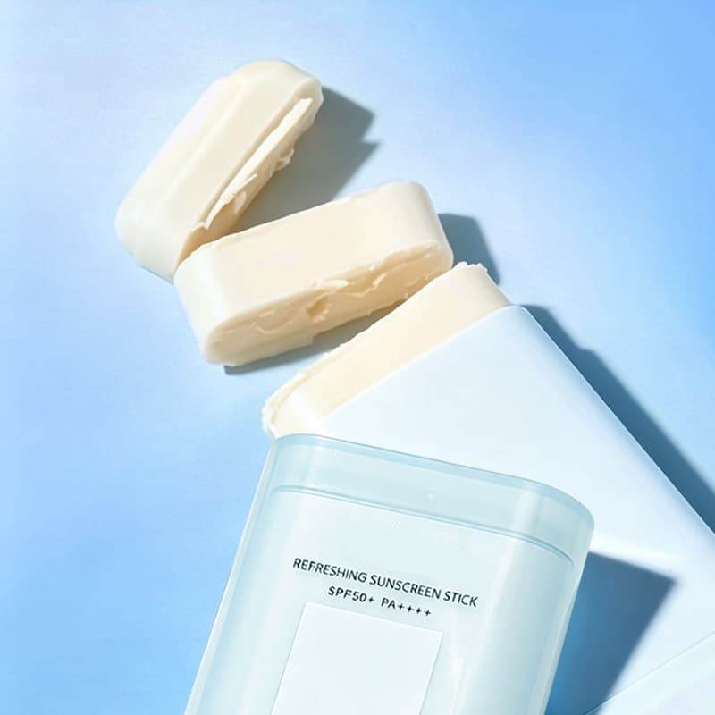 Refreshing Sunscreen Stick, UV Isolation Protection, Lightweight Cool Sensation, Anti-Tanning Solid Sunscreen Balm, SPF50+,Refreshing Sunscreen Stick, UV Isolation Protection, Lightweight Cool Sensation, Anti-Tanning Solid Sunscreen Balm, SPF50+ 