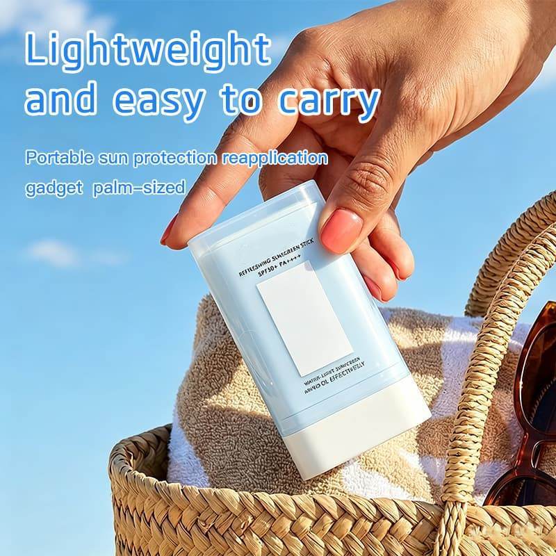 Refreshing Sunscreen Stick, UV Isolation Protection, Lightweight Cool Sensation, Anti-Tanning Solid Sunscreen Balm, SPF50+,Refreshing Sunscreen Stick, UV Isolation Protection, Lightweight Cool Sensation, Anti-Tanning Solid Sunscreen Balm, SPF50+ 