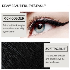 Matte Waterproof Smudge-proof Black Single-ended Solid Eyeliner Cream For Women,Matte Waterproof Smudge-proof Black Single-ended Solid Eyeliner Cream For Women 