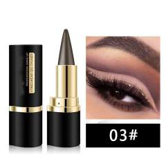 Matte Waterproof Smudge-proof Black Single-ended Solid Eyeliner Cream For Women,Matte Waterproof Smudge-proof Black Single-ended Solid Eyeliner Cream For Women 