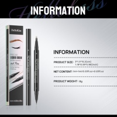 Natural & Smooth Dual-ended Eyebrow Pencil, Waterproof, Sweat-Proof & Smudge-Proof,Natural & Smooth Dual-ended Eyebrow Pencil, Waterproof, Sweat-Proof & Smudge-Proof 