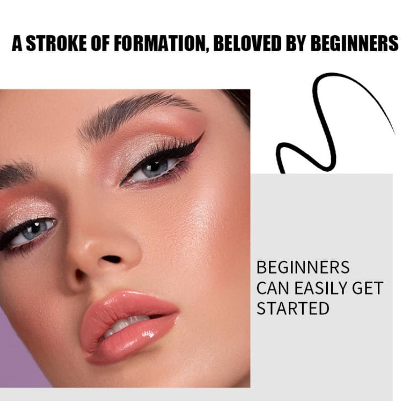Small Silver Tube Eyeliner, Smudge-proof, Waterproof and Sweat-resistant Eyeliner,Small Silver Tube Eyeliner, Smudge-proof, Waterproof and Sweat-resistant Eyeliner 