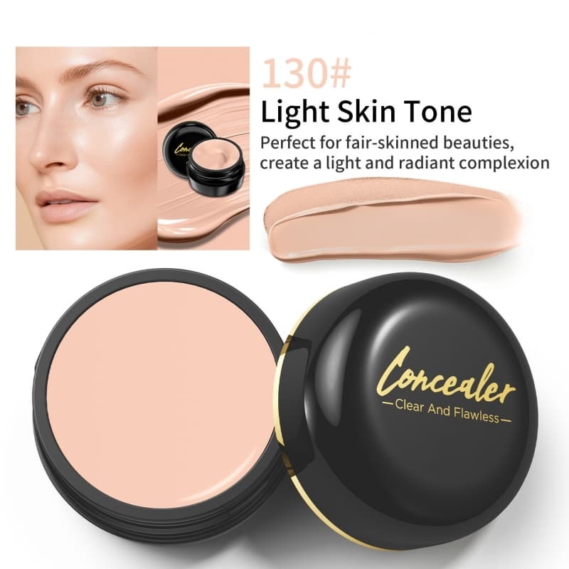 Soft Foundation Cream, Concealer for Acne Marks & Dark Circles, Long-lasting Non-caking Concealer Foundation Cream, Cosmetics,Soft Foundation Cream, Concealer for Acne Marks & Dark Circles, Long-lasting Non-caking Concealer Foundation Cream, Cosmetics 