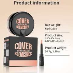 Waterproof Concealer & Foundation Cream for Covering Dark Circles and Acne Marks,Waterproof Concealer & Foundation Cream for Covering Dark Circles and Acne Marks 