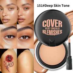 Waterproof Concealer & Foundation Cream for Covering Dark Circles and Acne Marks,Waterproof Concealer & Foundation Cream for Covering Dark Circles and Acne Marks 