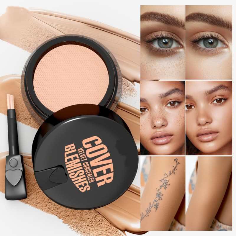 Waterproof Concealer & Foundation Cream for Covering Dark Circles and Acne Marks,Waterproof Concealer & Foundation Cream for Covering Dark Circles and Acne Marks 