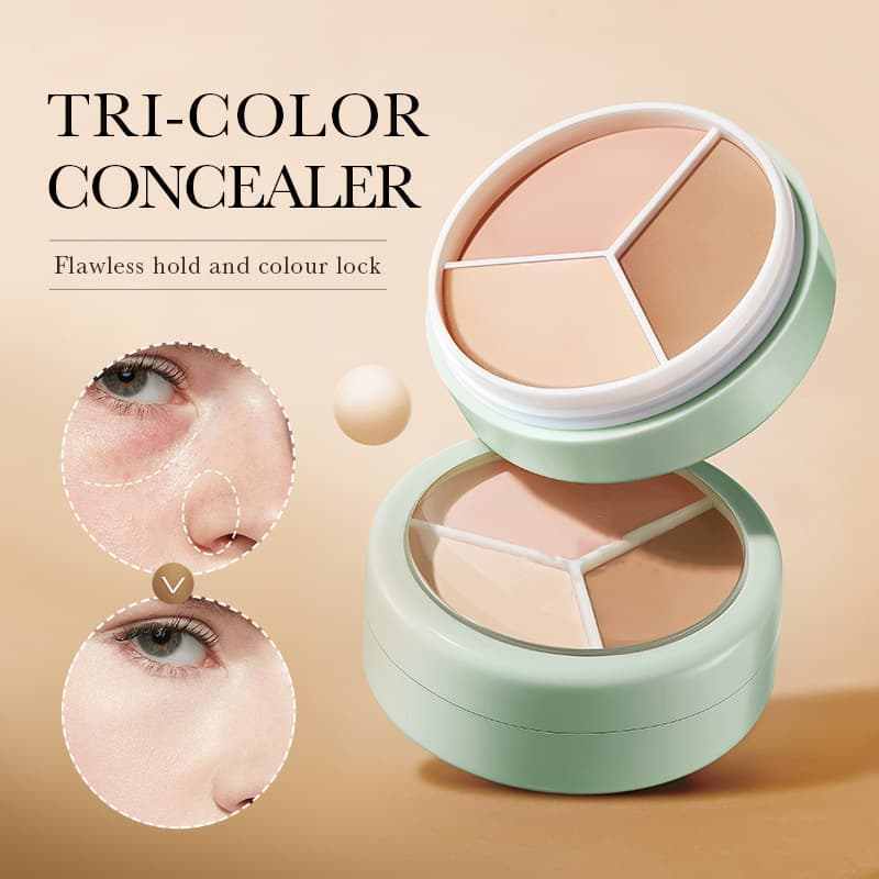 Art Three-Color Concealer for Contouring & Highlighting, Cosmetic Foundation Cream,Art Three-Color Concealer for Contouring & Highlighting, Cosmetic Foundation Cream 