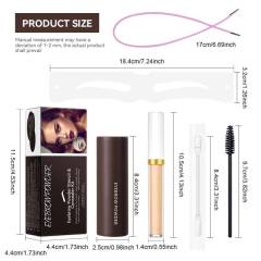 Head-Mounted Eyebrow Stencil, Eyebrow Powder & Concealer Liquid Set Contouring Eyebrow Powder Kit,Head-Mounted Eyebrow Stencil, Eyebrow Powder & Concealer Liquid Set Contouring Eyebrow Powder Kit 