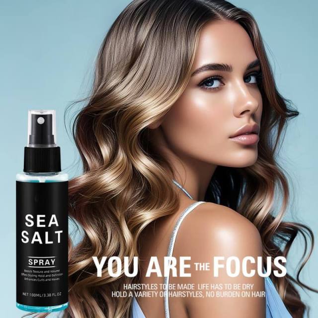 Sea Salt Curling Spray, No-rinse Long-lasting Styling Refreshing Hair Spray,Sea Salt Curling Spray, No-rinse Long-lasting Styling Refreshing Hair Spray 