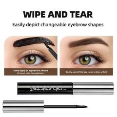 Peel-off Eyebrow Gel, Peel-off Quick Eyebrow Tint, Long-lasting, Smudge-proof, Sweatproof & Waterproof,Peel-off Eyebrow Gel, Peel-off Quick Eyebrow Tint, Long-lasting, Smudge-proof, Sweatproof & Waterproof 