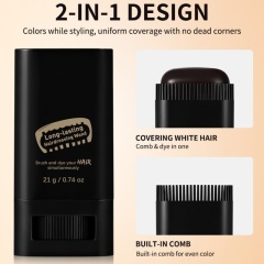 Hair Styling Iron With Built-In Comb, Gray Hair Covering & Rotating Design,Hair Styling Iron With Built-In Comb, Gray Hair Covering & Rotating Design 