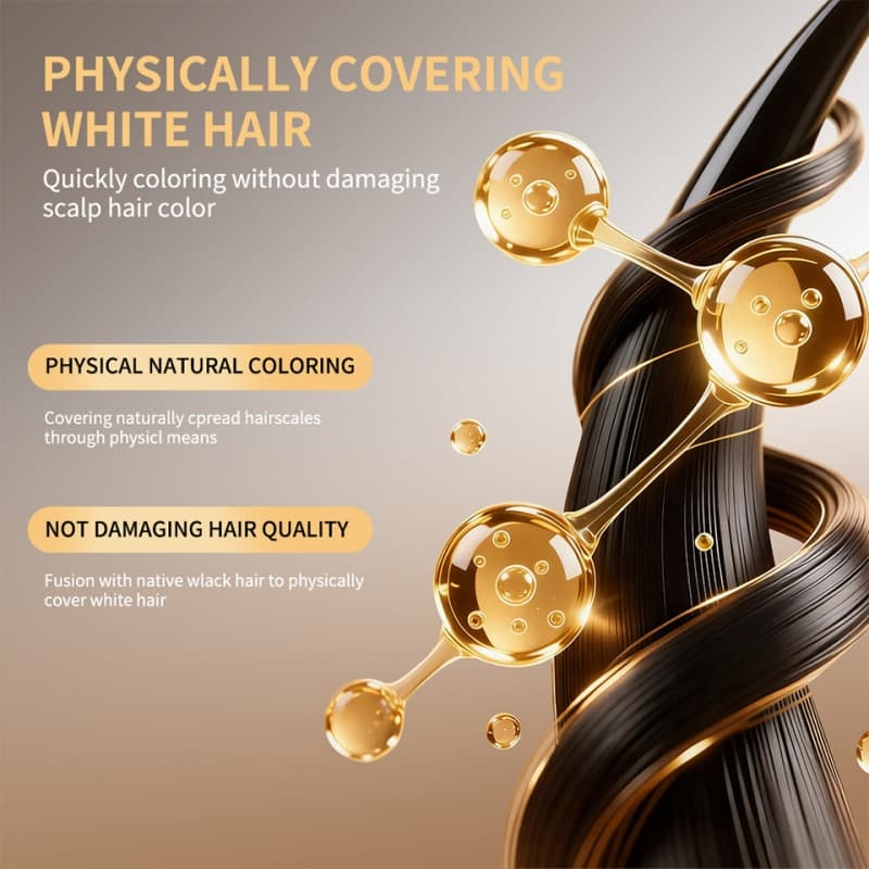 Hair Styling Iron With Built-In Comb, Gray Hair Covering & Rotating Design,Hair Styling Iron With Built-In Comb, Gray Hair Covering & Rotating Design 
