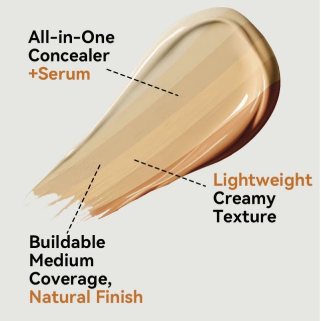 6-color Foundation & Concealer Cream, Long-Lasting Waterproof Liquid Foundation,6-color Foundation & Concealer Cream, Long-Lasting Waterproof Liquid Foundation 