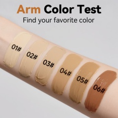 6-color Foundation & Concealer Cream, Long-Lasting Waterproof Liquid Foundation,6-color Foundation & Concealer Cream, Long-Lasting Waterproof Liquid Foundation 
