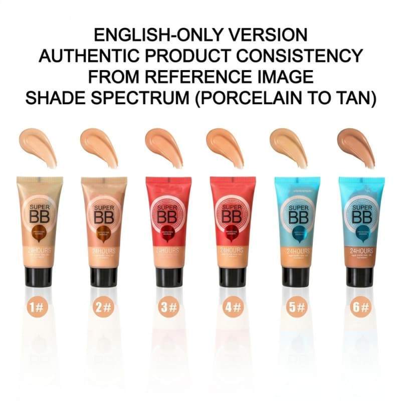 6-Color BB Cream Foundation, 24-Hour Moisturizing & Silky Texture, Hydrating, Facial Contouring & Long-Lasting Makeup,6-Color BB Cream Foundation, 24-Hour Moisturizing & Silky Texture, Hydrating, Facial Contouring & Long-Lasting Makeup 