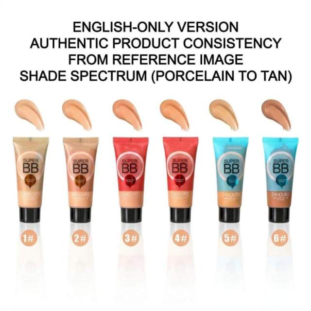 6-Color BB Cream Foundation, 24-Hour Moisturizing & Silky Texture, Hydrating, Facial Contouring & Long-Lasting Makeup,6-Color BB Cream Foundation, 24-Hour Moisturizing & Silky Texture, Hydrating, Facial Contouring & Long-Lasting Makeup 