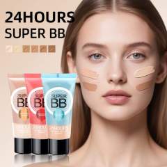 6-Color BB Cream Foundation, 24-Hour Moisturizing & Silky Texture, Hydrating, Facial Contouring & Long-Lasting Makeup,6-Color BB Cream Foundation, 24-Hour Moisturizing & Silky Texture, Hydrating, Facial Contouring & Long-Lasting Makeup 