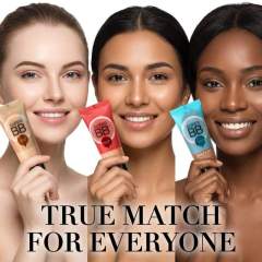 6-Color BB Cream Foundation, 24-Hour Moisturizing & Silky Texture, Hydrating, Facial Contouring & Long-Lasting Makeup,6-Color BB Cream Foundation, 24-Hour Moisturizing & Silky Texture, Hydrating, Facial Contouring & Long-Lasting Makeup 