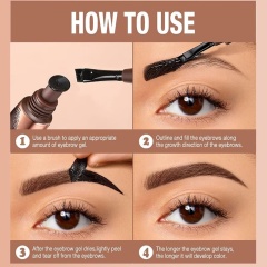 Peel-off Eyebrow Gel, Eyebrow Tint Cream, Waterproof Long-Lasting Eyebrow Tint Liquid, Eyebrow Pencil,Peel-off Eyebrow Gel, Eyebrow Tint Cream, Waterproof Long-Lasting Eyebrow Tint Liquid, Eyebrow Pencil 