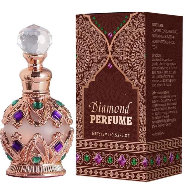15ml Portable Alcohol-Free Perfume with Arabian Rose, Jasmine and Vanilla Scent,15ml Portable Alcohol-Free Perfume with Arabian Rose, Jasmine and Vanilla Scent 
