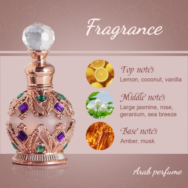 15ml Portable Alcohol-Free Perfume with Arabian Rose, Jasmine and Vanilla Scent,15ml Portable Alcohol-Free Perfume with Arabian Rose, Jasmine and Vanilla Scent 