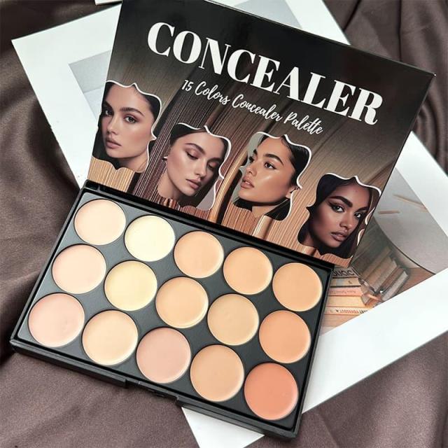 15-Color Foundation Concealer Contour Cream In Stock Wholesale Facial Concealer Liquid Foundation,15-Color Foundation Concealer Contour Cream In Stock Wholesale Facial Concealer Liquid Foundation 