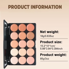 15-Color Foundation Concealer Contour Cream In Stock Wholesale Facial Concealer Liquid Foundation,15-Color Foundation Concealer Contour Cream In Stock Wholesale Facial Concealer Liquid Foundation 