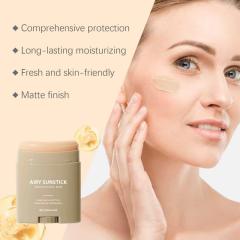 Moisturizing Natural Semi-Matte Lightweight Portable Refreshing Hydrating Protection Sunscreen Stick,Moisturizing Natural Semi-Matte Lightweight Portable Refreshing Hydrating Protection Sunscreen Stick 