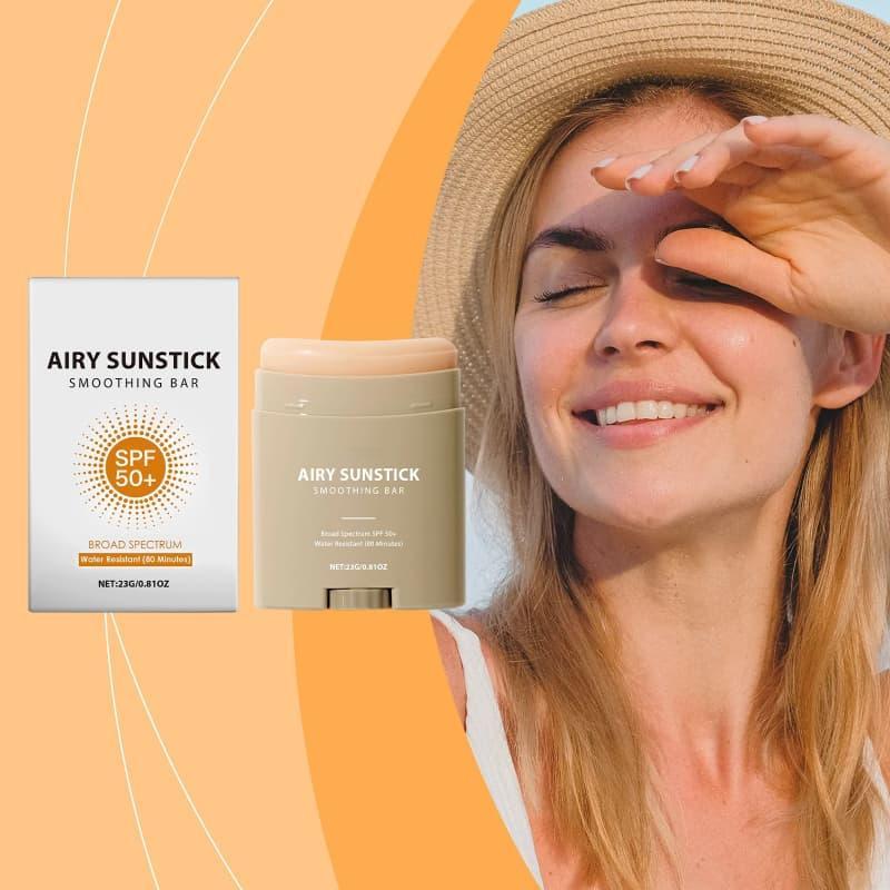 Moisturizing Natural Semi-Matte Lightweight Portable Refreshing Hydrating Protection Sunscreen Stick,Moisturizing Natural Semi-Matte Lightweight Portable Refreshing Hydrating Protection Sunscreen Stick 