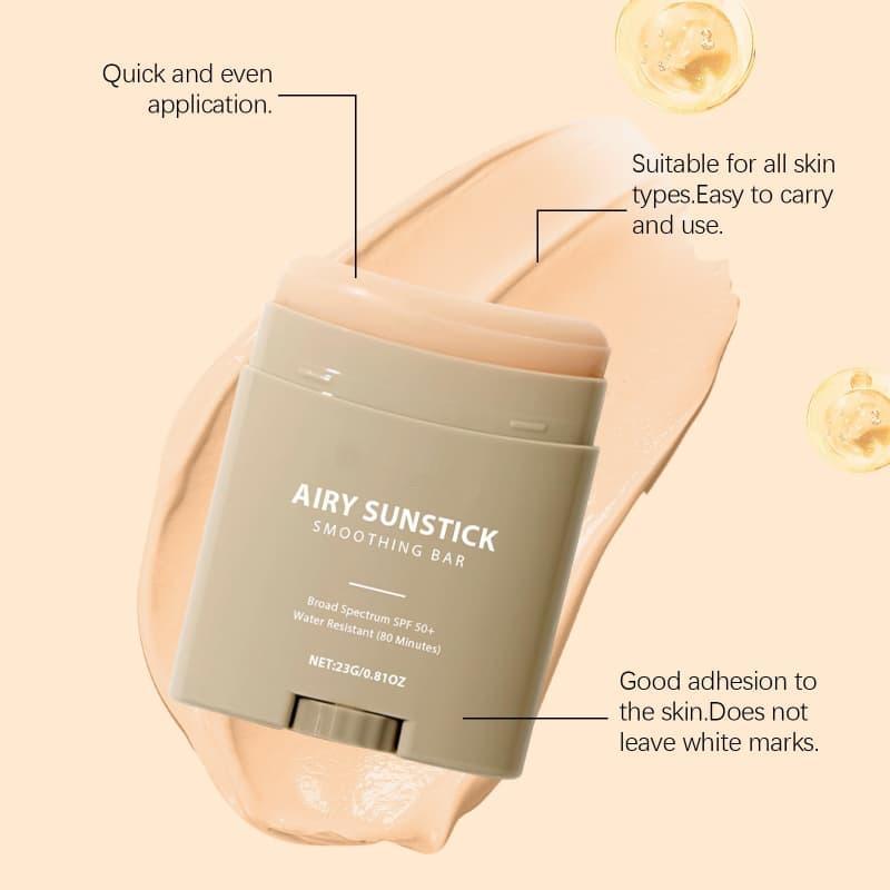 Moisturizing Natural Semi-Matte Lightweight Portable Refreshing Hydrating Protection Sunscreen Stick,Moisturizing Natural Semi-Matte Lightweight Portable Refreshing Hydrating Protection Sunscreen Stick 