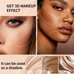 Facial Concealer, Highlight Pearlescent Foundation, Long-Lasting Non-Makeup-Removing Moisturizing Foundation,Facial Concealer, Highlight Pearlescent Foundation, Long-Lasting Non-Makeup-Removing Moisturizing Foundation 
