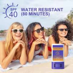 Refreshing Portable Sunscreen Stick, UV Protection, Waterproof, Deep Hydrating and Moisturizing Solid Balm,Refreshing Portable Sunscreen Stick, UV Protection, Waterproof, Deep Hydrating and Moisturizing Solid Balm 