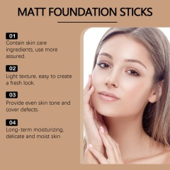 Moisturizing, Brightening, Lightweight, Concealing, Hydrating & Long-Wearing Foundation Stick,Moisturizing, Brightening, Lightweight, Concealing, Hydrating & Long-Wearing Foundation Stick 