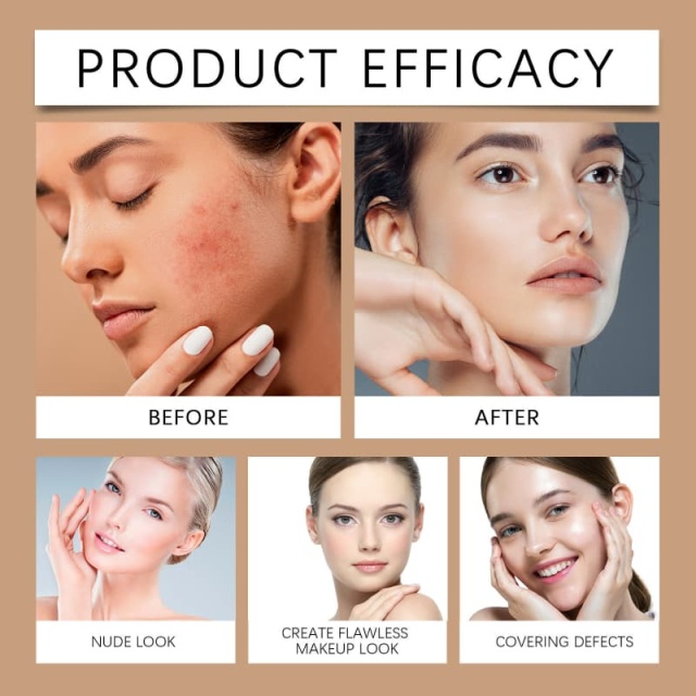 Moisturizing, Brightening, Lightweight, Concealing, Hydrating & Long-Wearing Foundation Stick,Moisturizing, Brightening, Lightweight, Concealing, Hydrating & Long-Wearing Foundation Stick 